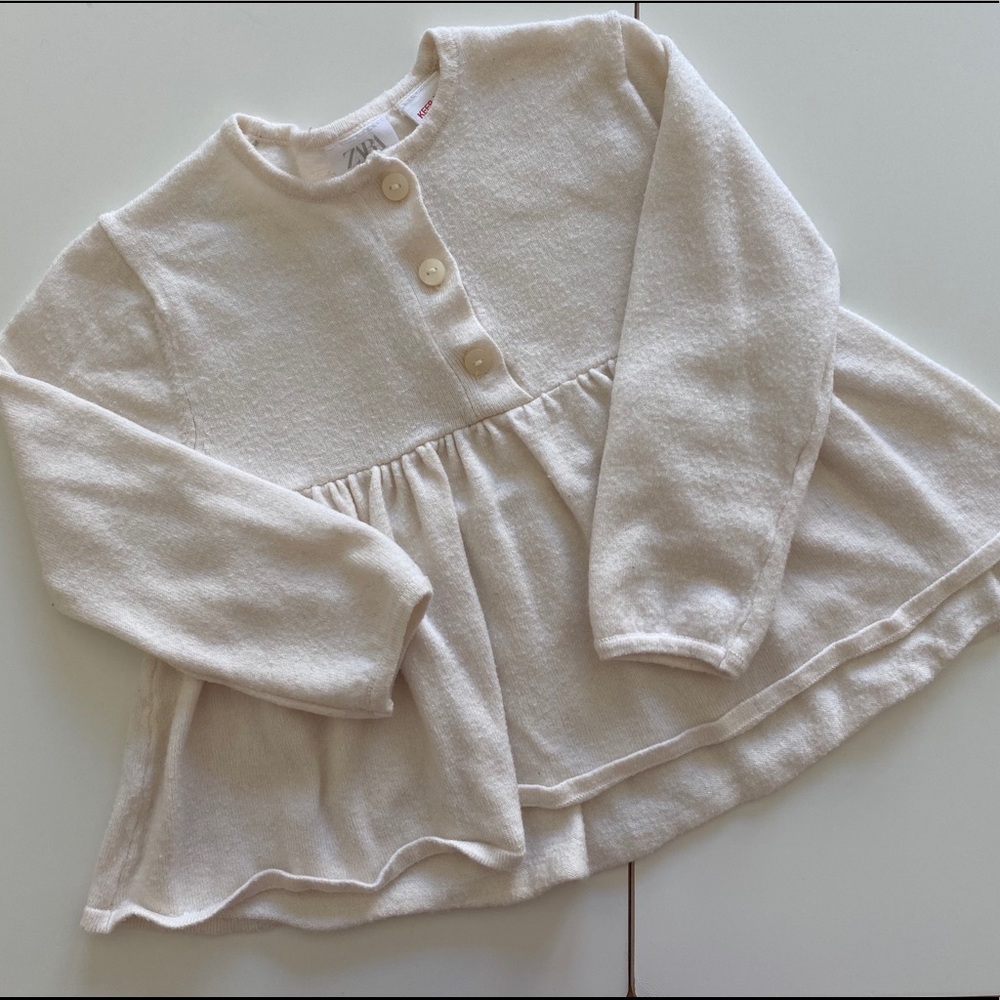 Cream-Colored Zara Top